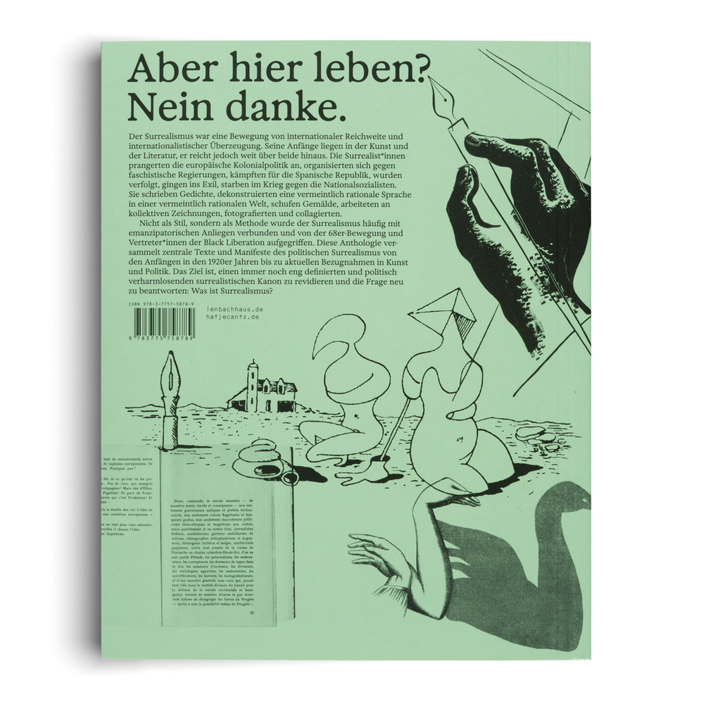 Weitere Ansicht: Surrealismus + Antifaschismus - eine Anthologie. Der Katalog zur preisgekrönten Ausstellung im Münchner Lenbachhaus. AICA-Auszeichnung "Besondere Ausstellung" | magma design studio