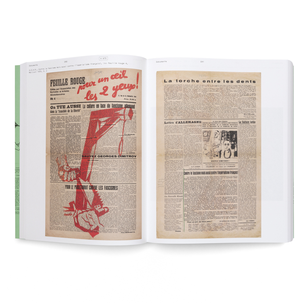 Weitere Ansicht: Surrealismus + Antifaschismus - eine Anthologie. Der Katalog zur preisgekrönten Ausstellung im Münchner Lenbachhaus. AICA-Auszeichnung "Besondere Ausstellung" | magma design studio