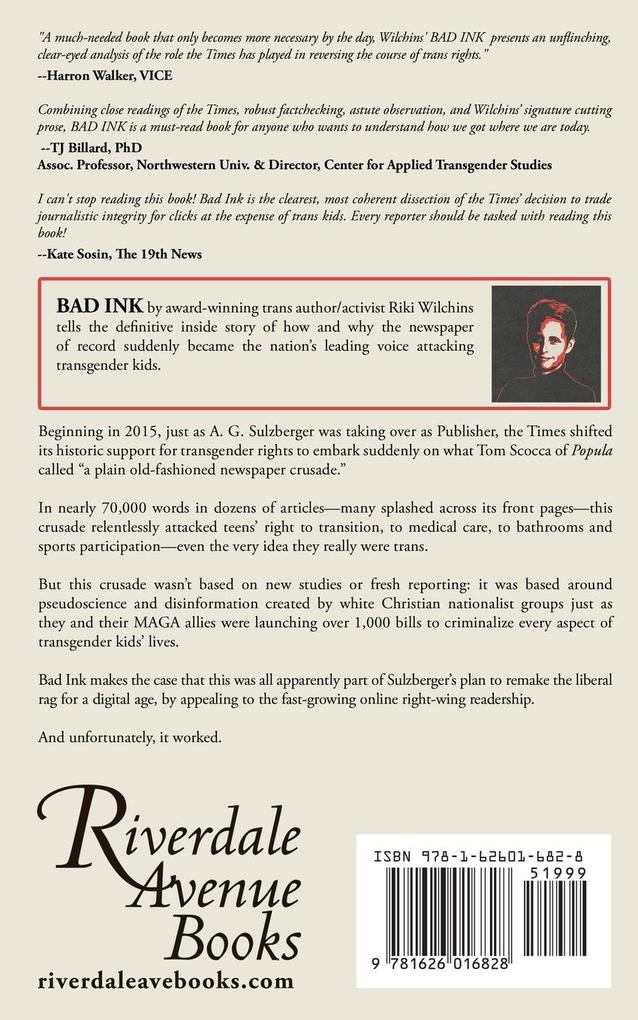 Weitere Ansicht: Bad Ink | Riki Wilchins