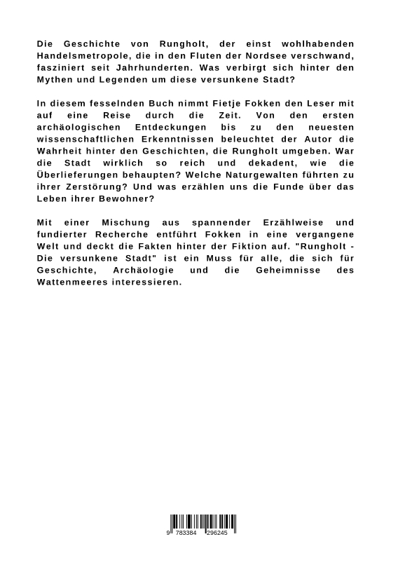 Weitere Ansicht: Rungholt - Die versunkene Stadt | Fietje Fokken