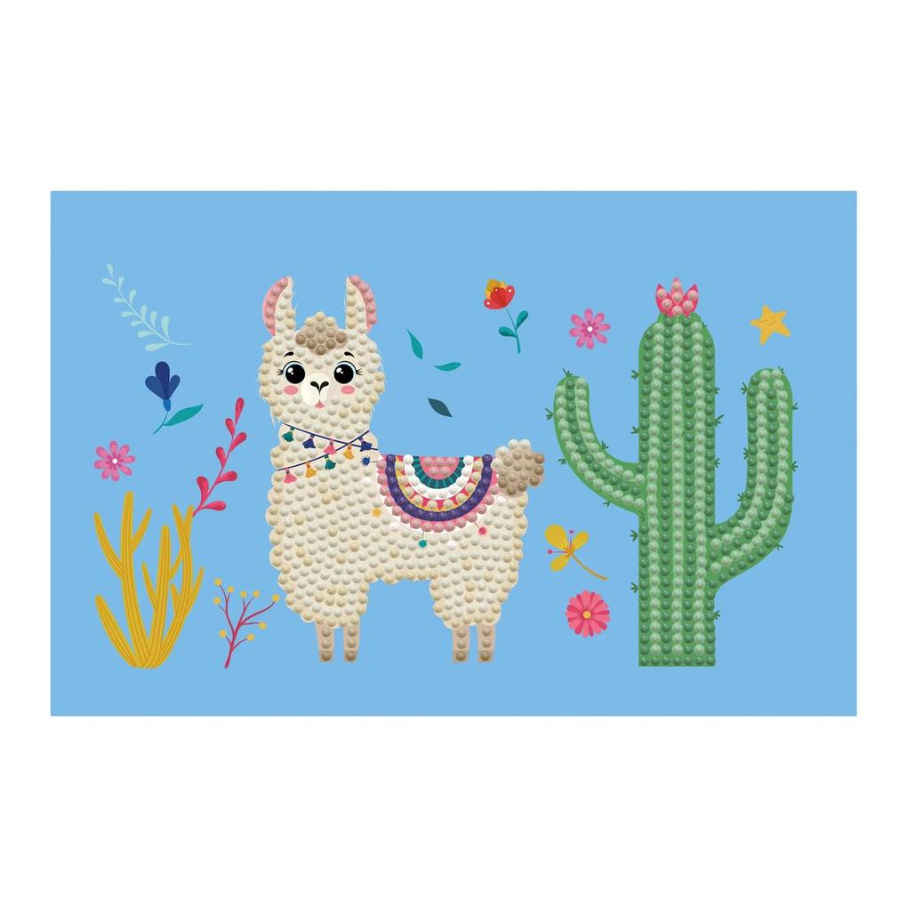 Weitere Ansicht: Dotzies - Diamond Painting Etui Llama