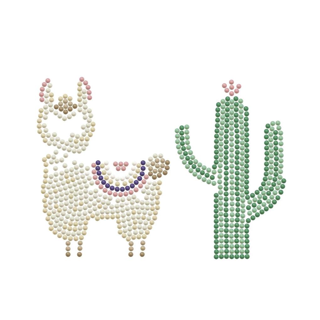 Weitere Ansicht: Dotzies - Diamond Painting Etui Llama
