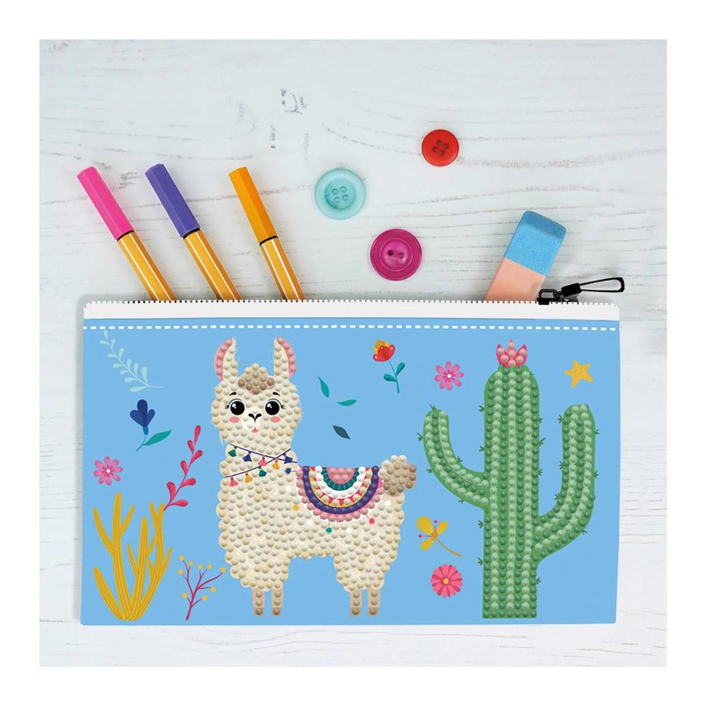 Weitere Ansicht: Dotzies - Diamond Painting Etui Llama