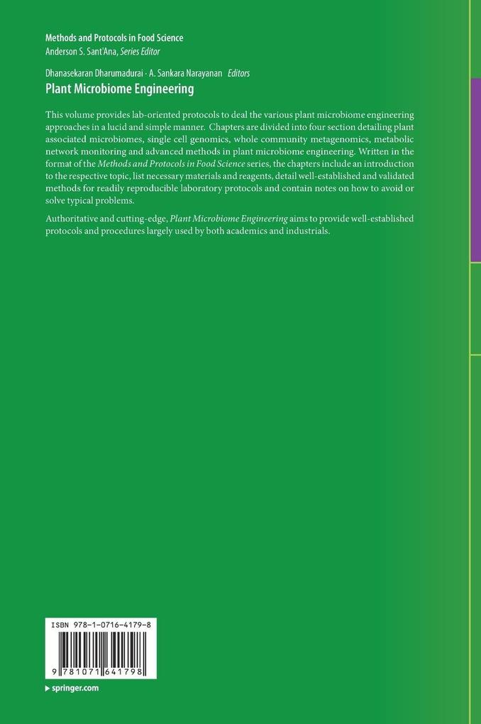 Weitere Ansicht: Plant Microbiome Engineering