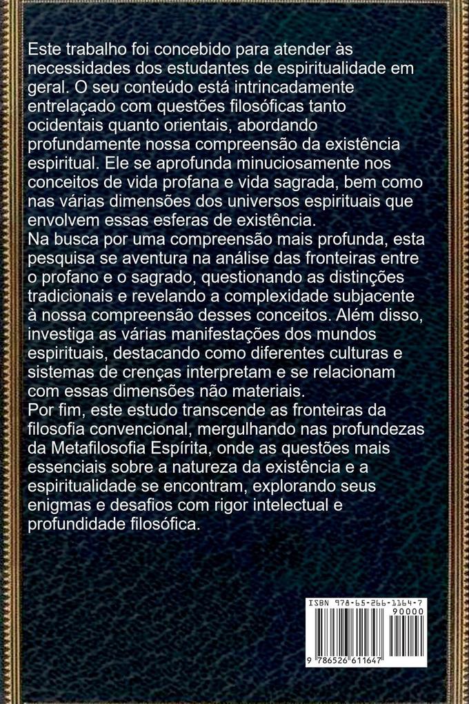 Weitere Ansicht: Metafilosofia Espírita | Marques Leonardo