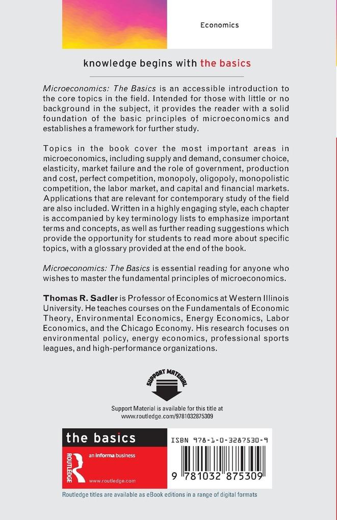 Weitere Ansicht: Microeconomics | Thomas R. Sadler