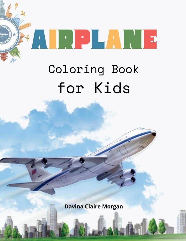 Produktbild: Airplane Coloring Book for Kids | Davina Claire Morgan
