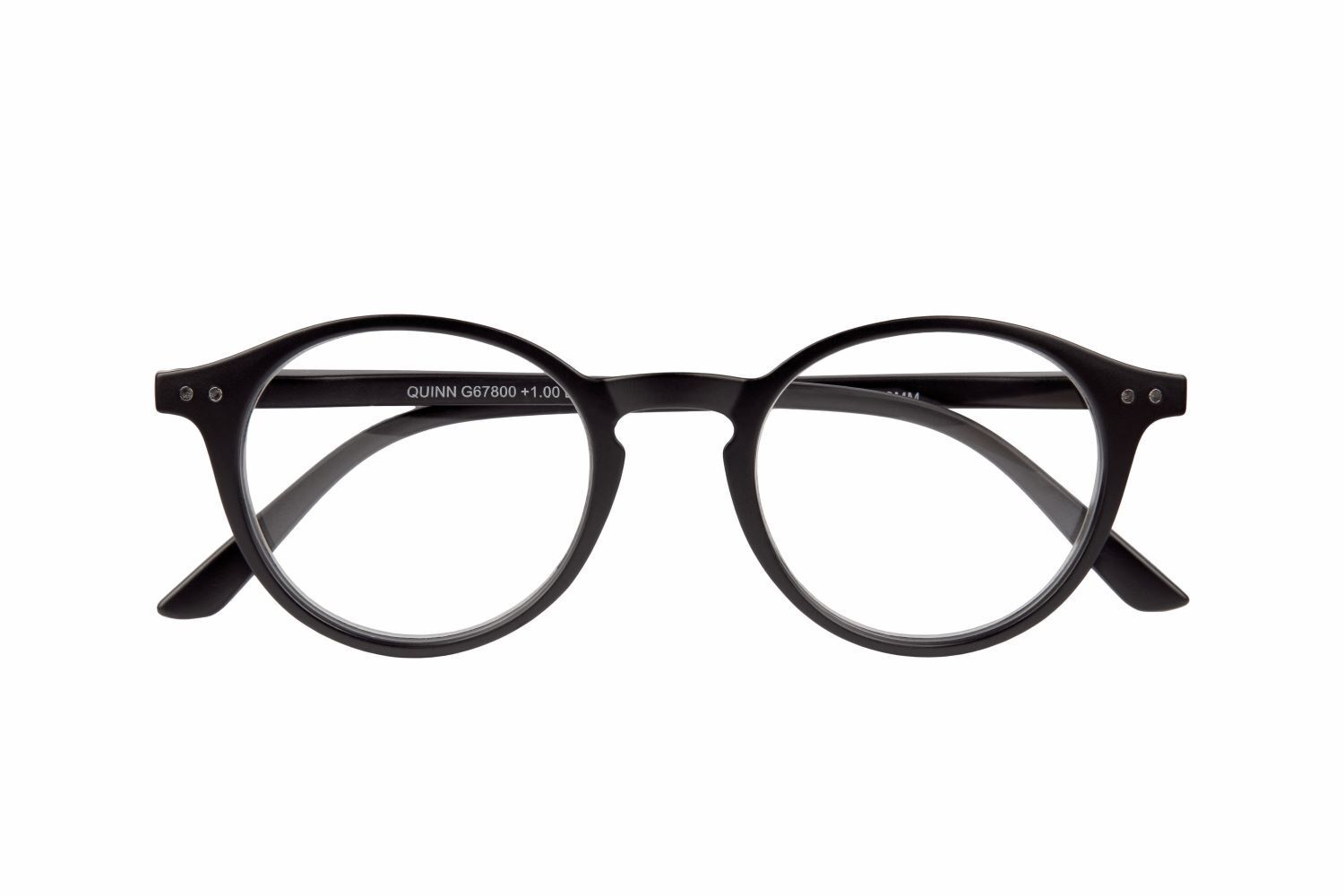 Produktbild: Lesebrille QUINN, schwarz, +1.00 dpt