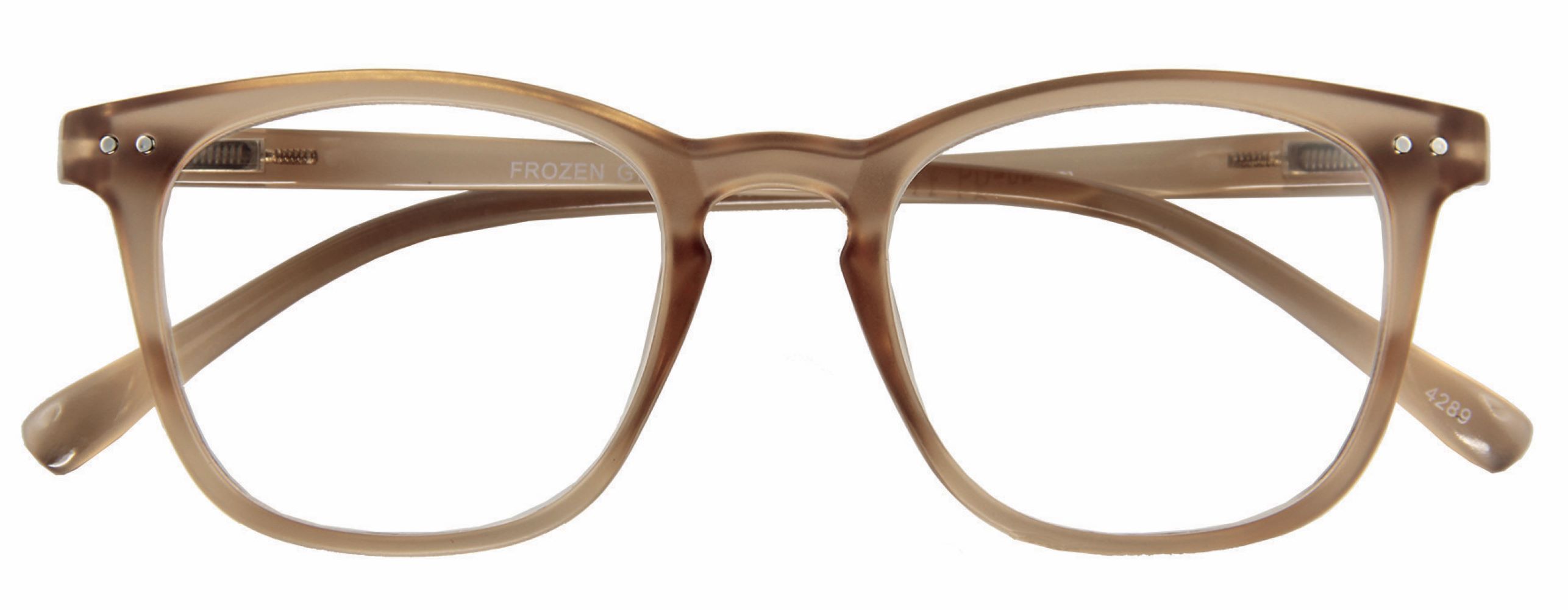 Produktbild: Lesebrille FROZEN, braun, +2.00 dpt