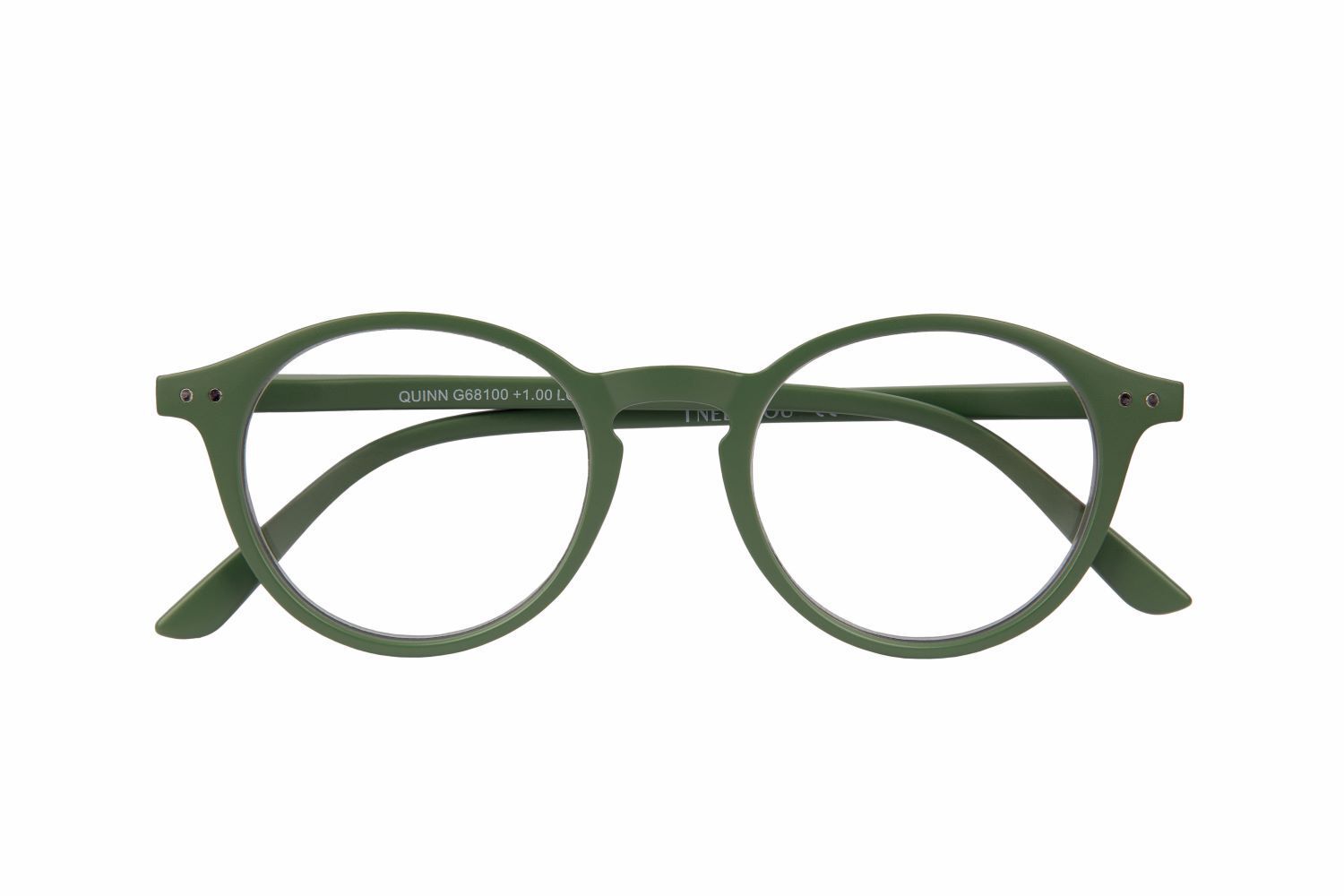 Produktbild: Lesebrille QUINN, grün, +1.00 dpt