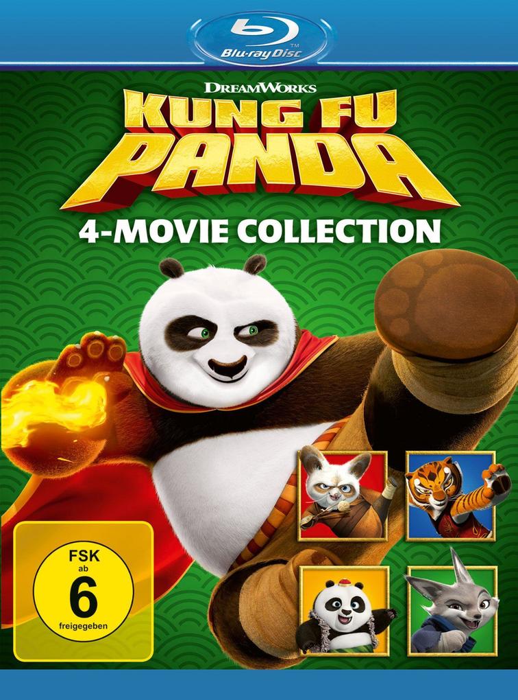 Produktbild: Kung Fu Panda - 1-4 Collection