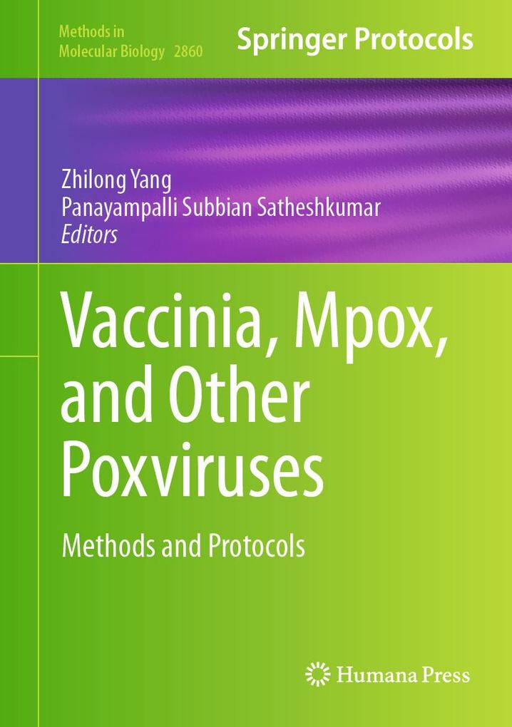 Produktbild: Vaccinia, Mpox, and Other Poxviruses