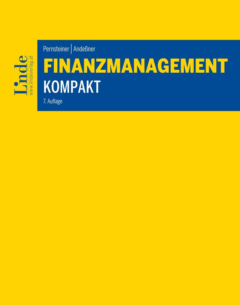 Produktbild: Finanzmanagement kompakt | Helmut Pernsteiner, René Andeßner
