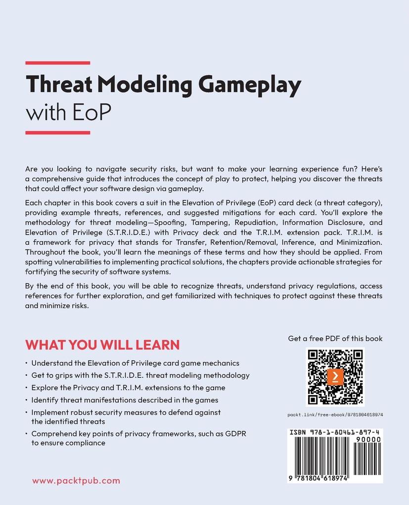 Weitere Ansicht: Threat Modeling Gameplay with EoP | Brett Crawley