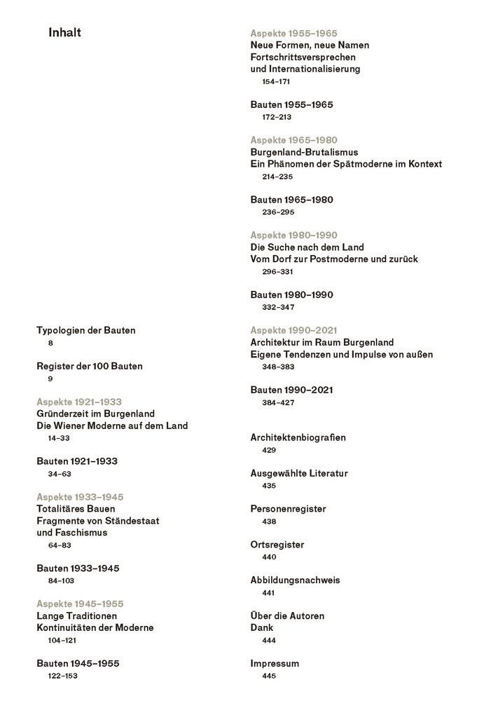 Weitere Ansicht: Burgenland Modern | Johann Gallis, Albert Kirchengast