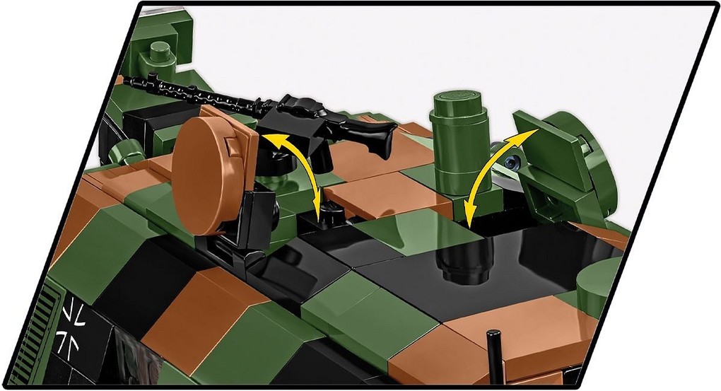 Weitere Ansicht: COBI Armed Forces 2628 - Panzerhaubitze 2000, 1002 Klemmbausteine