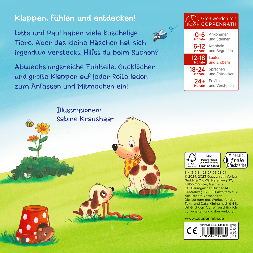Weitere Ansicht: Mein erstes Guckloch-Fühlbuch: Kleiner Hase, wo bist du?
