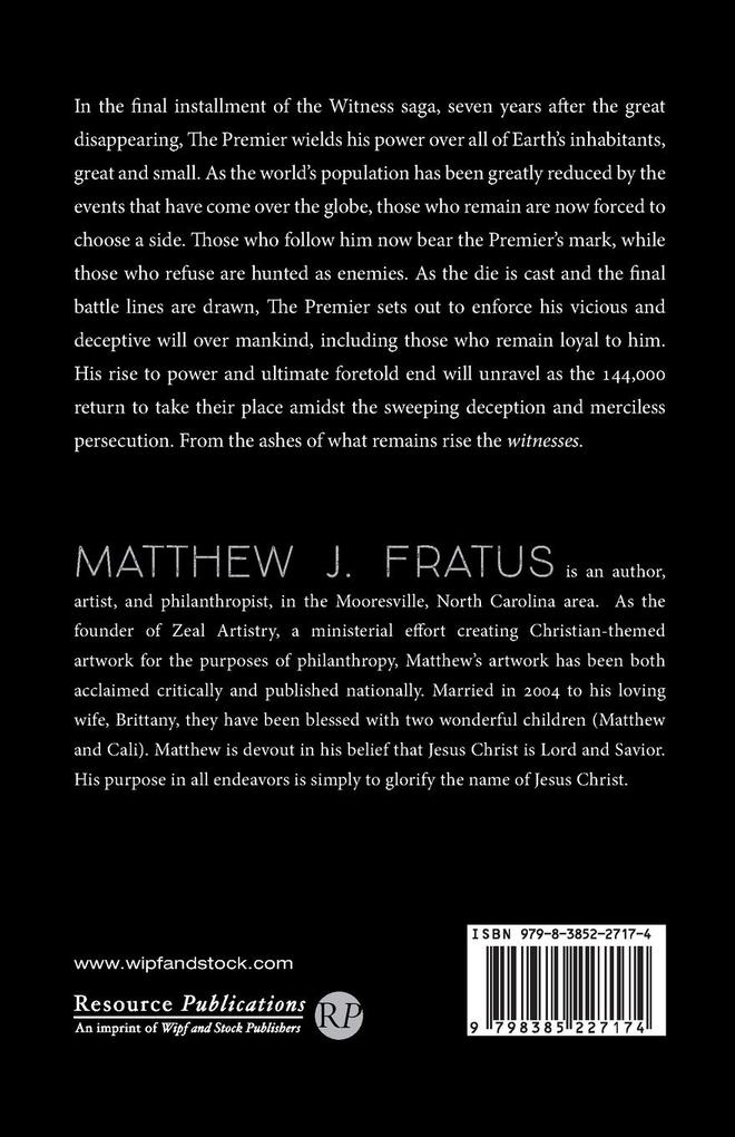 Weitere Ansicht: Witnesses | Matthew J. Fratus