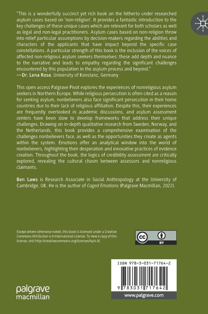 Weitere Ansicht: Asylum and Nonreligion | Ben Laws
