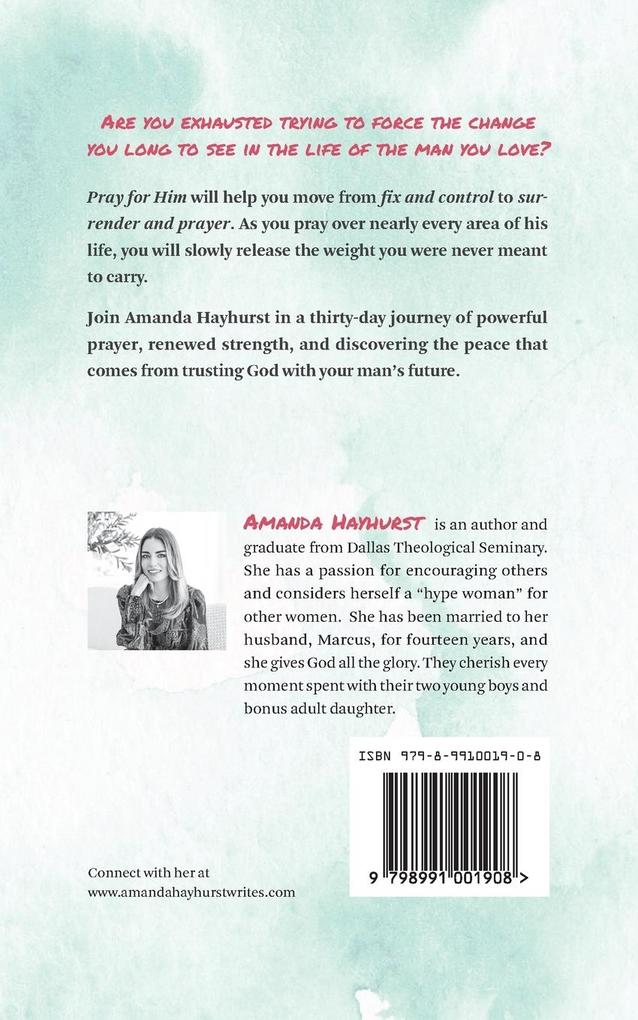 Weitere Ansicht: Pray for Him | Amanda Hayhurst