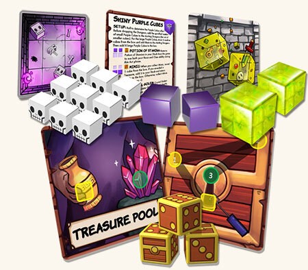 Weitere Ansicht: Dungeon Drop: 4 Mini-Erweiterungen