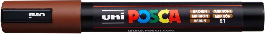 Weitere Ansicht: uni-ball Marker uni POSCA PC-5M braun