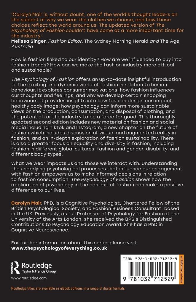 Weitere Ansicht: The Psychology of Fashion | Carolyn Mair