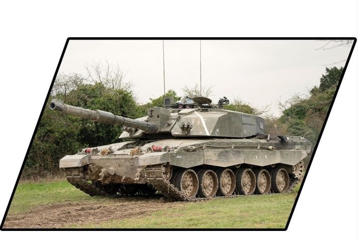 Weitere Ansicht: COBI Armed Forces 2627 - Challenger 2, Panzer, Bausatz 1:35, 954 Klemmbausteine