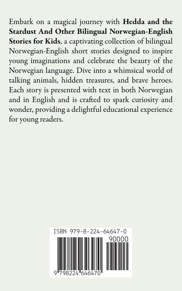 Weitere Ansicht: Hedda and the Stardust And Other Bilingual Norwegian-English Stories for Kids | Pomme Bilingual