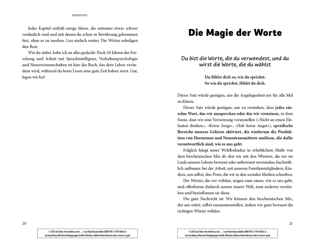 Weitere Ansicht: 'Um ehrlich zu sein ...' | Paolo Borzacchiello