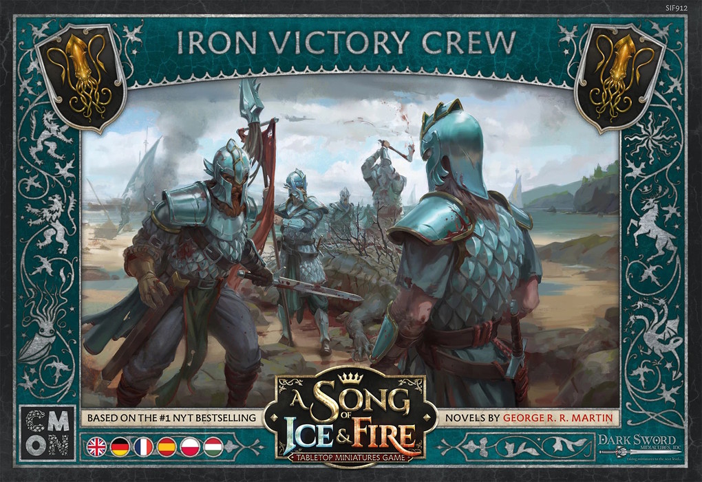 Weitere Ansicht: CMON - Song of Ice & Fire Iron Victory Crew (Mannschaft der Eiserner Sieg) | Eric M. Lang, Michael Shinall