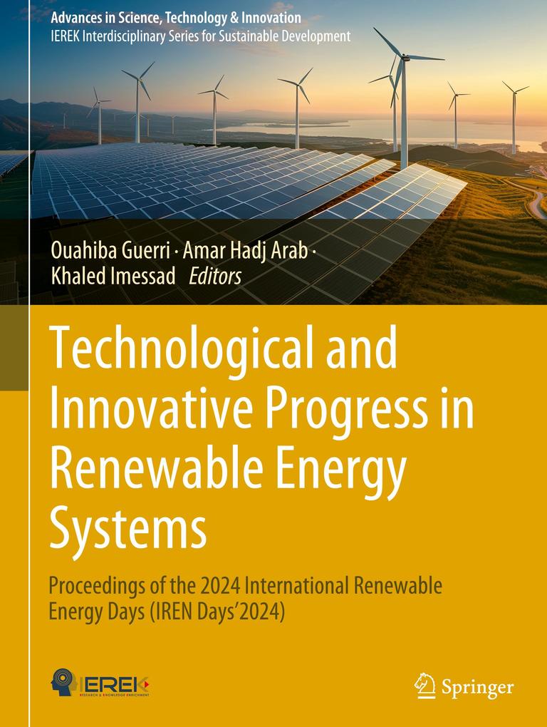 Produktbild: Technological and Innovative Progress in Renewable Energy Systems