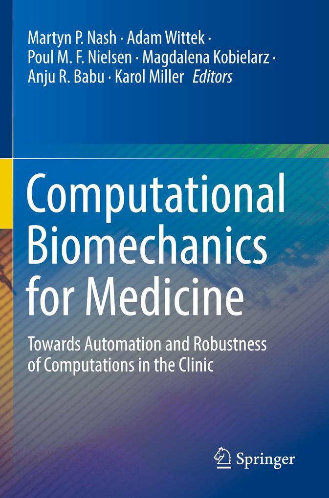 Produktbild: Computational Biomechanics for Medicine