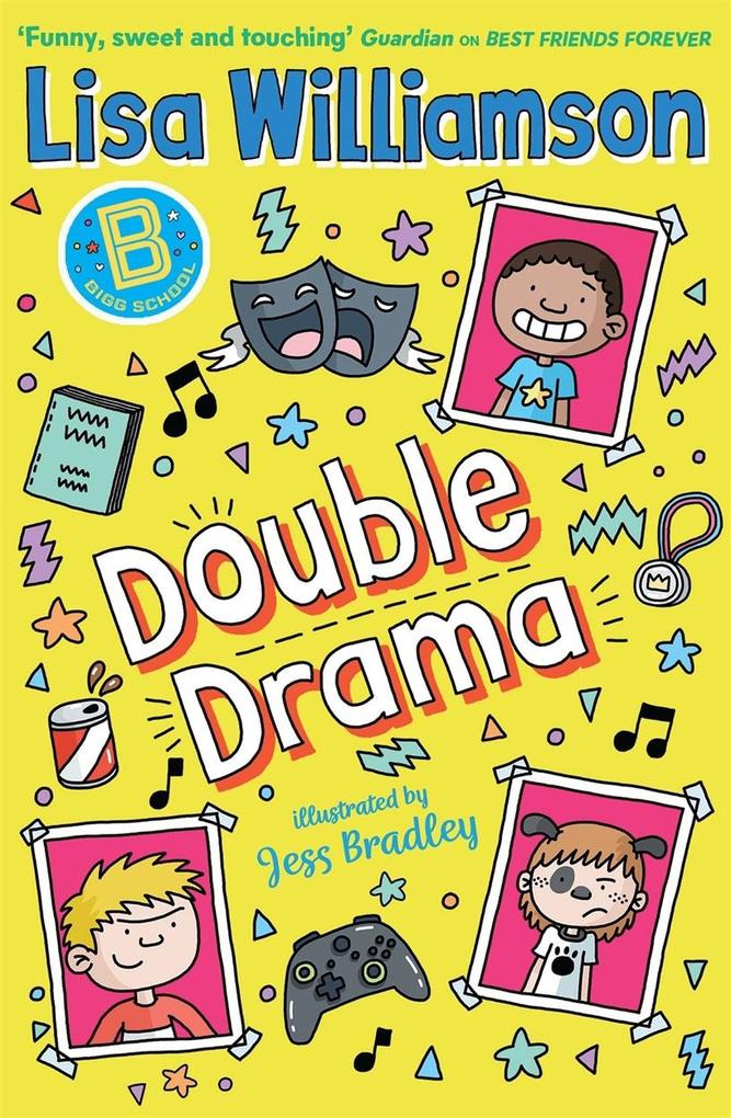 Produktbild: Bigg School: Double Drama | Lisa Williamson