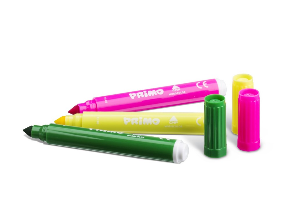 Weitere Ansicht: PRIMO JUMBO Fasermaler, 12er Set