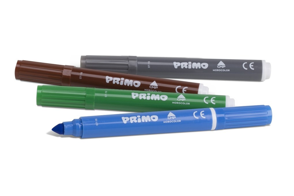 Weitere Ansicht: PRIMO JUMBO Fasermaler, 12er Set