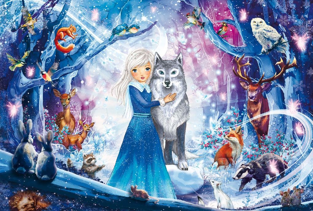 Weitere Ansicht: Prinzessin im Winterwald