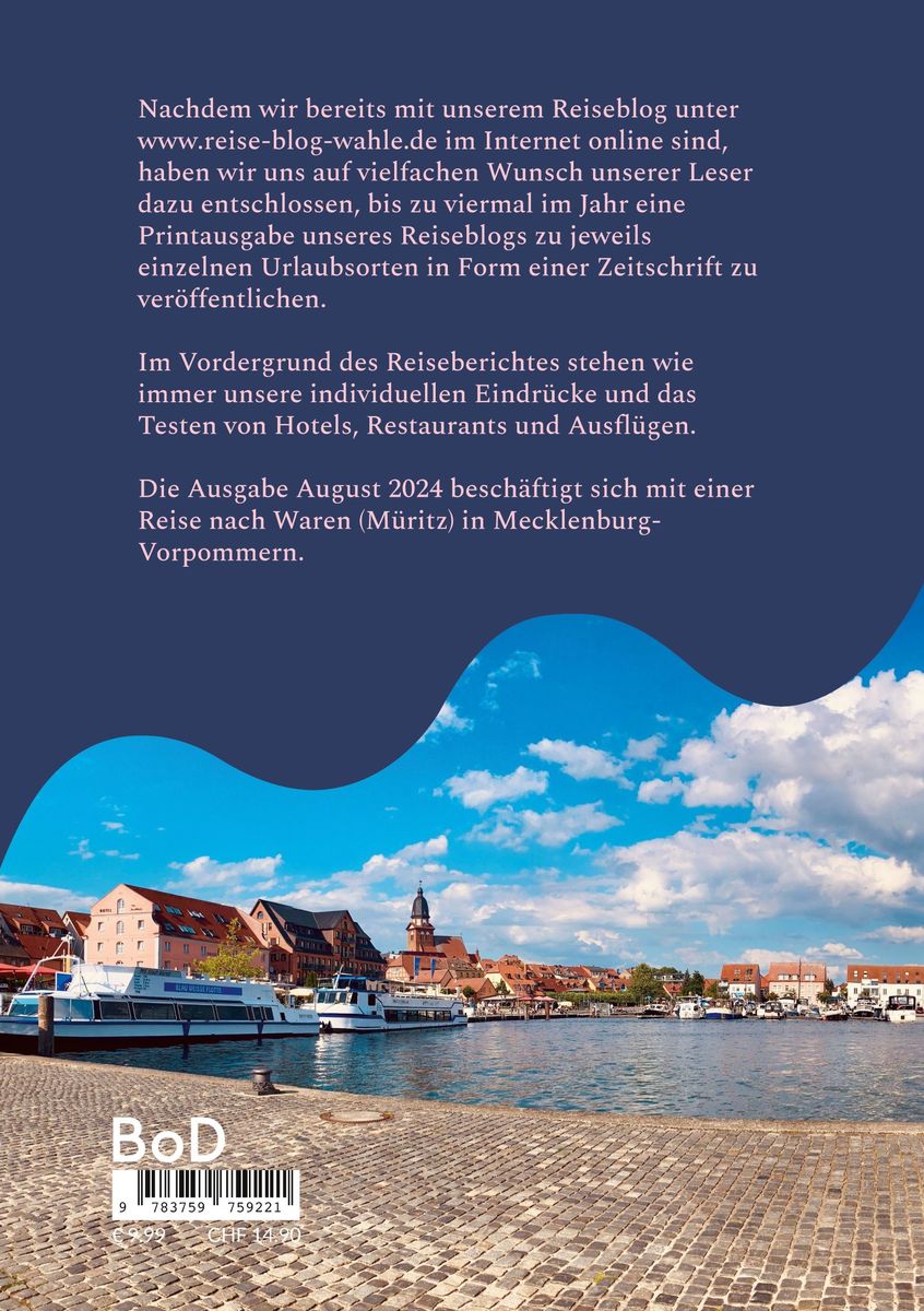 Weitere Ansicht: Reiseblog Wahle Ausgabe August 2024 | Stefan Wahle
