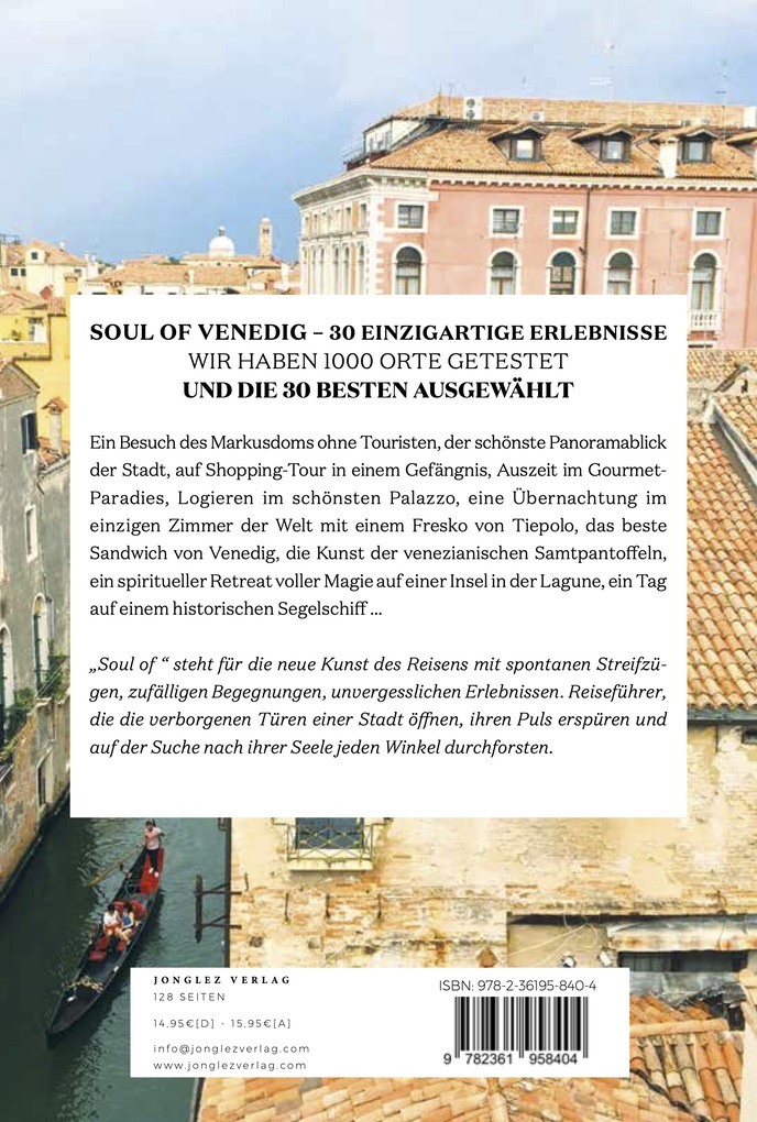Weitere Ansicht: Soul of Venedig | Thomas Jonglez, Servane Giol