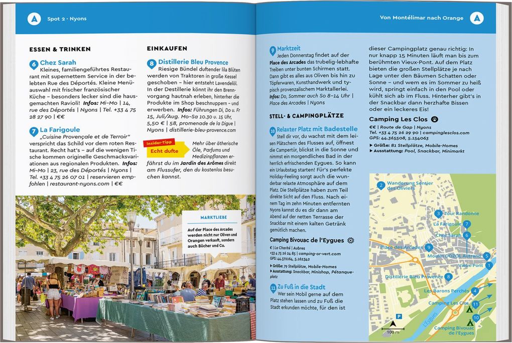 Weitere Ansicht: MARCO POLO Camper Guide Provence & Côte d`Azur | Carina Hofmeister