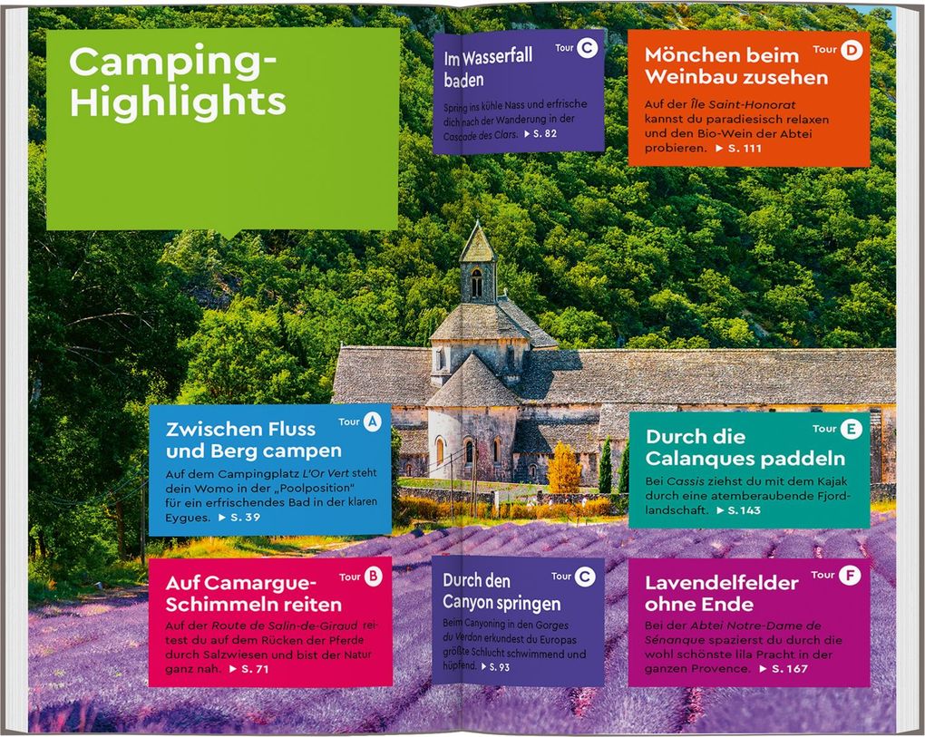 Weitere Ansicht: MARCO POLO Camper Guide Provence & Côte d`Azur | Carina Hofmeister