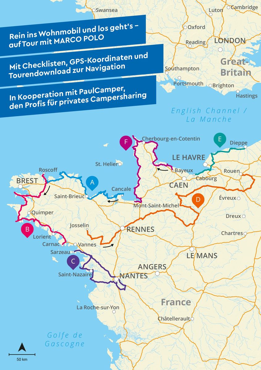 Weitere Ansicht: MARCO POLO Camper Guide Bretagne & Normandie | Ralf Johnen