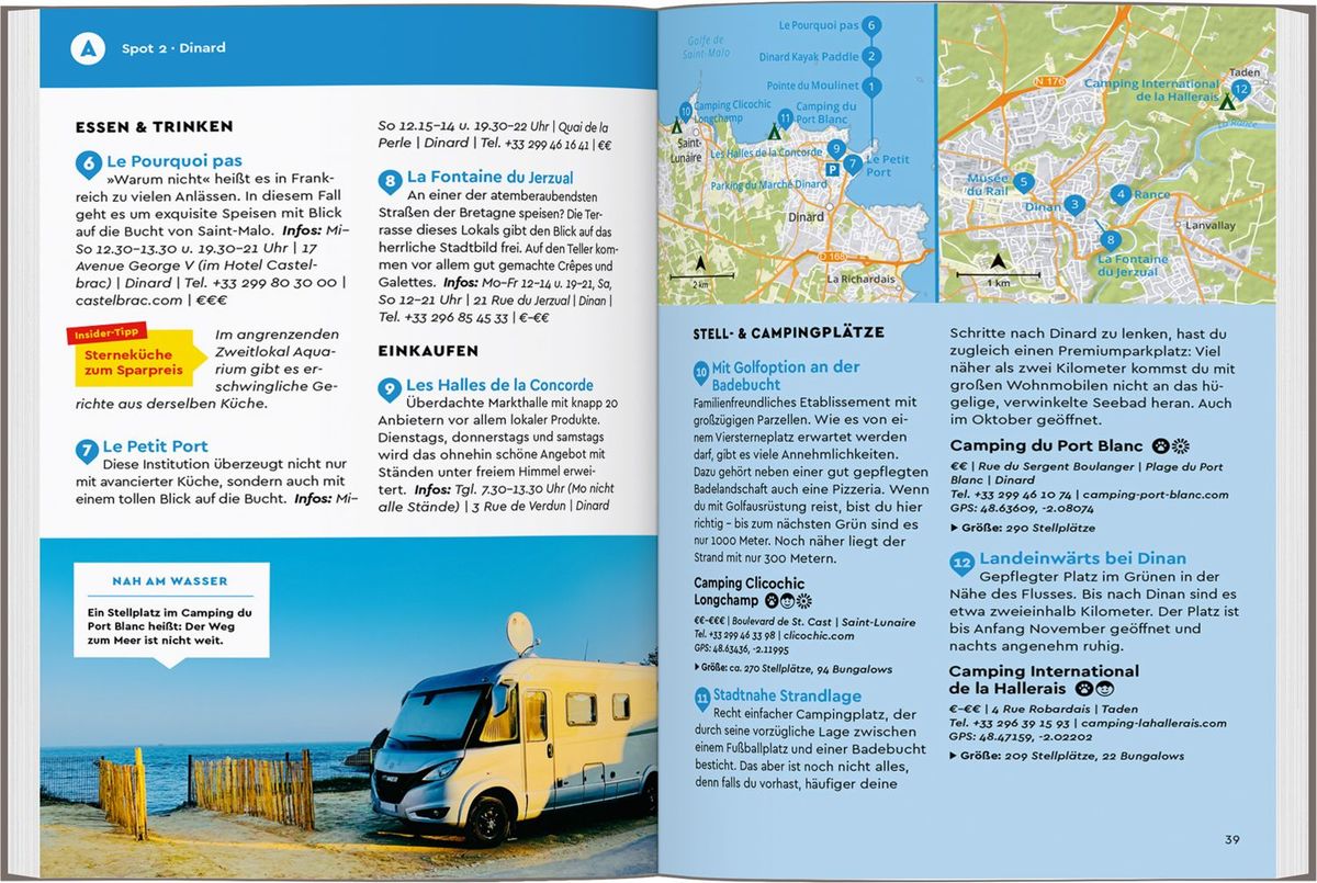 Weitere Ansicht: MARCO POLO Camper Guide Bretagne & Normandie | Ralf Johnen