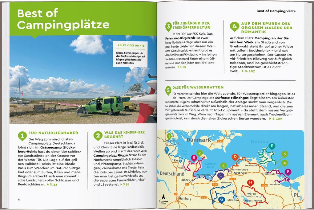 Weitere Ansicht: MARCO POLO Camper Guide Ostseeküste & Mecklenburgische Seenplatte | Thomas Zwicker, Jessica Mintelowsky, Fabian Teuber, Carsten Paulun