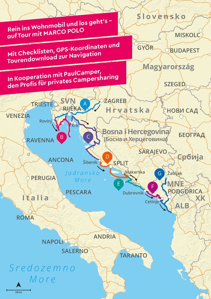 Weitere Ansicht: MARCO POLO Camper Guide Kroatien & Montenegro | Mirko Kaupat