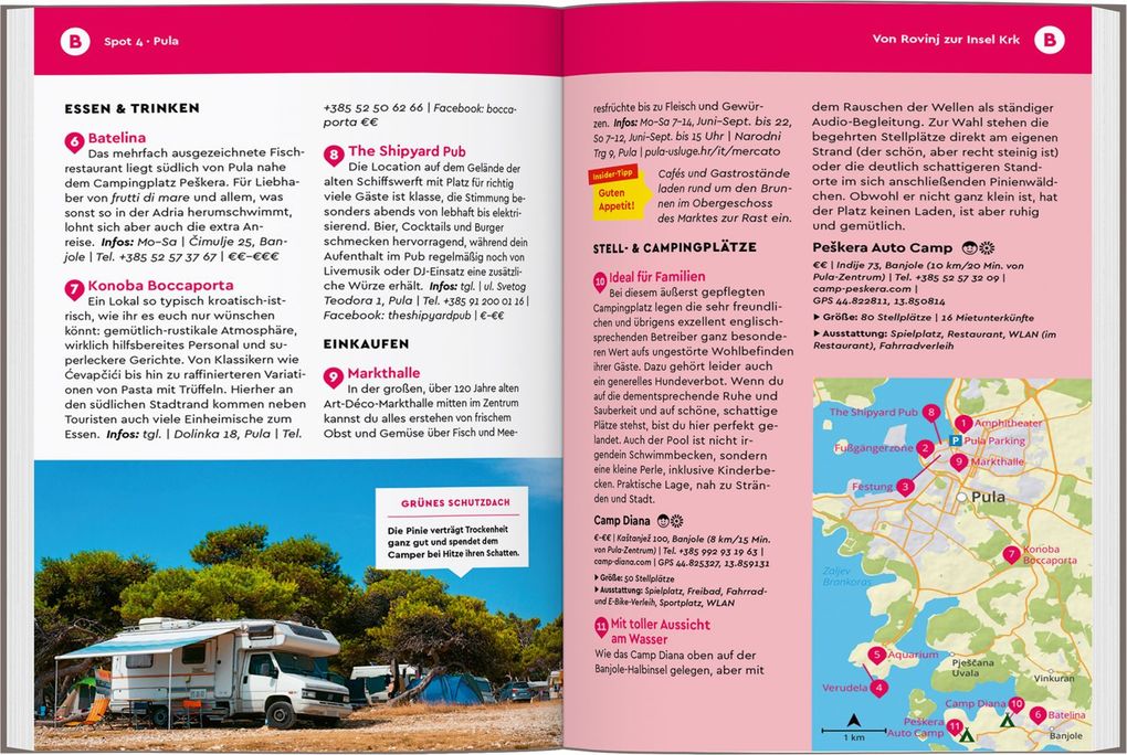 Weitere Ansicht: MARCO POLO Camper Guide Kroatien & Montenegro | Mirko Kaupat