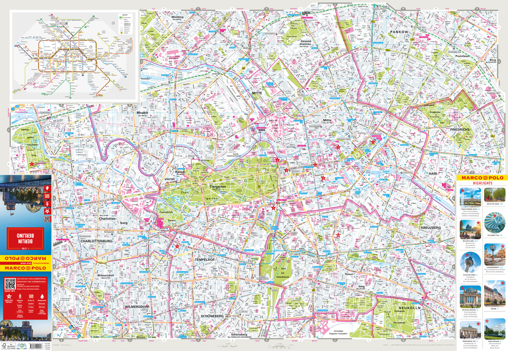 Weitere Ansicht: MARCO POLO Cityplan Berlin 1:12.000 | Marco Polo Verlag
