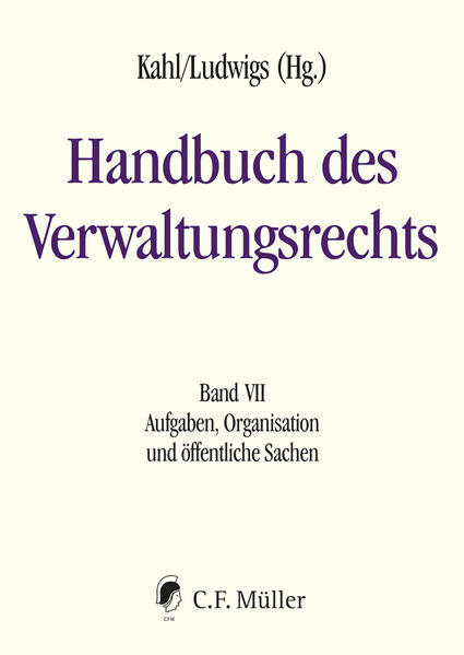 Produktbild: Handbuch des Verwaltungsrechts 07 | Jelena von Achenbach, Steffen Augsberg, Ulrich Battis, Guy Beaucamp, Peter Collin