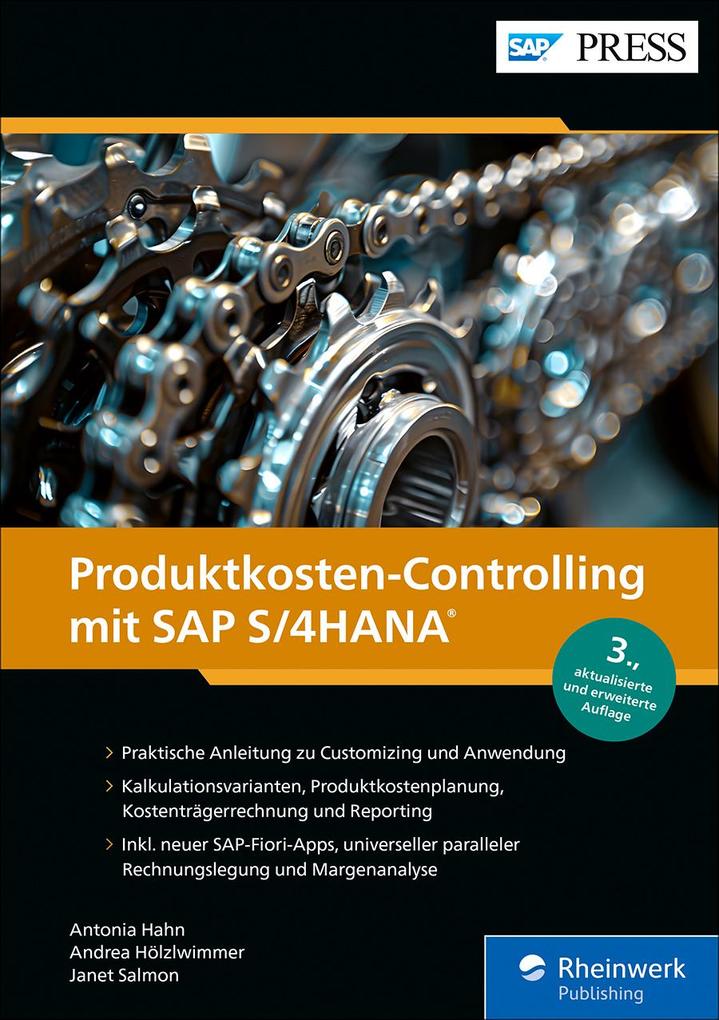 Produktbild: Produktkosten-Controlling mit SAP S/4HANA | Antonia Hahn, Andrea Hölzlwimmer, Janet Salmon