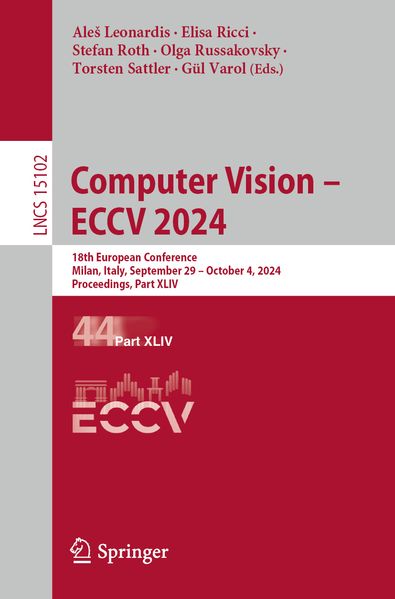 Produktbild: Computer Vision - ECCV 2024